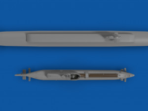 submarines 3D मॉडल