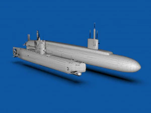 submarines 3D Model