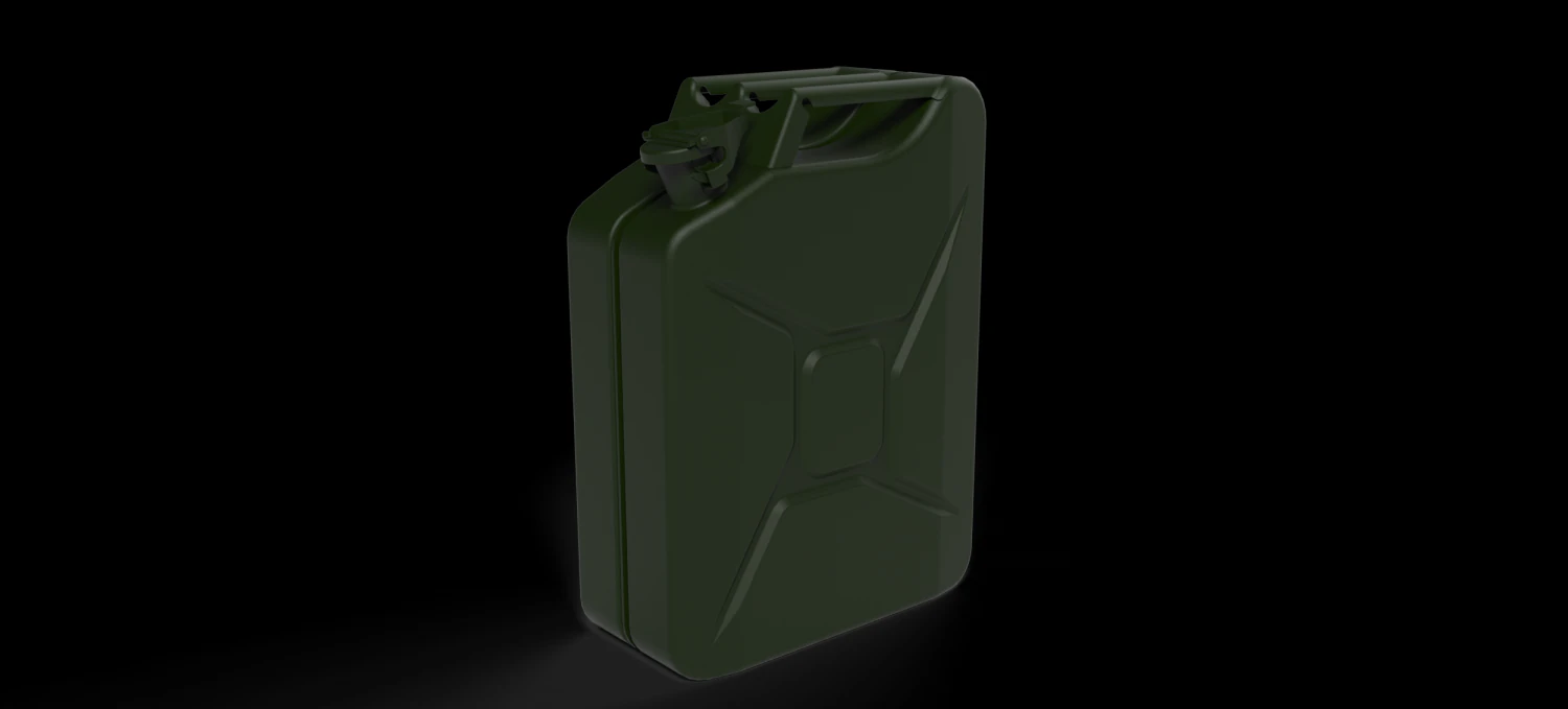 fuel bin 20 l 3D Model .c4d .max .obj .3ds .fbx .stl .blend