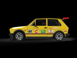 yugo koral 55 racing 3D Model