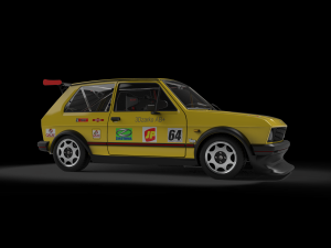 yugo koral 55 racing 3D Model
