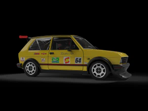 yugo koral 55 racing 3D Model