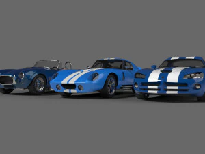 डेटोना संग्रह 3D मॉडल