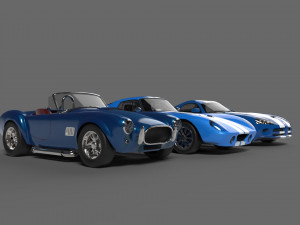 daytona collection 3D Model