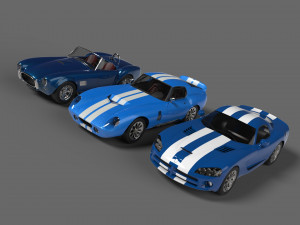 daytona collection 3D Model
