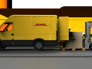 iveco daily loading 3D Model