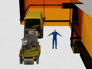 iveco daily loading Model 3D