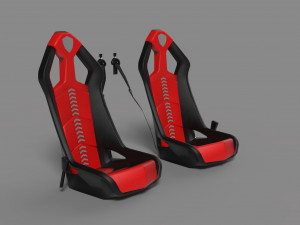 car seats Model 3D