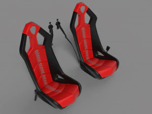 car seats 3D Model