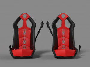 car seats 3D Model