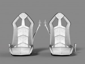 car seats 3D मॉडल