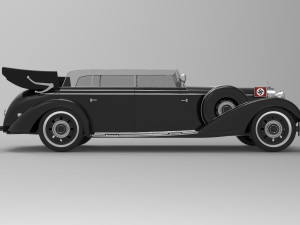 mercedes-benz 770 w150ii 1942 3D Model