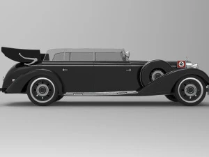 mercedes-benz 770 w150ii 1942 3D Model