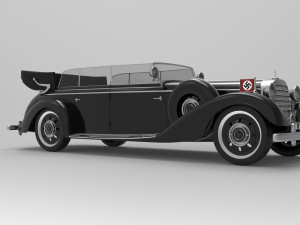 mercedes-benz 770 w150ii 1942 3D Model