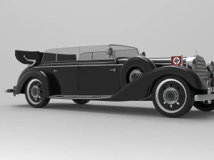 mercedes-benz 770 w150ii 1942 3D Model