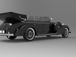 mercedes-benz 770 w150ii 1942 3D Model