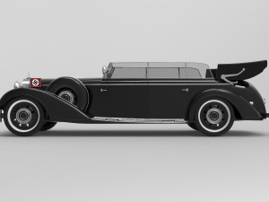mercedes-benz 770 w150ii 1942 3D Model