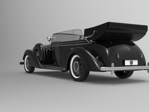 mercedes-benz 770 w150ii 1942 3D Model