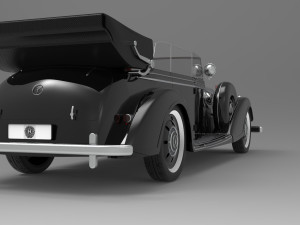 mercedes-benz 770 w150ii 1942 3D Model