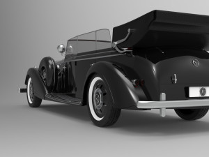 mercedes-benz 770 w150ii 1942 3D Model