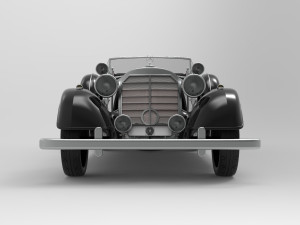 mercedes-benz 770 w150ii 1942 3D Model