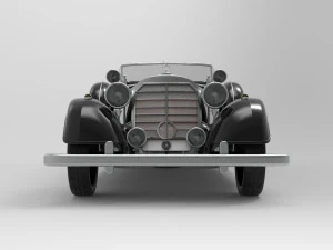 mercedes-benz 770 w150ii 1942 3D Model