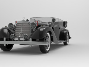mercedes-benz 770 w150ii 1942 3D Model