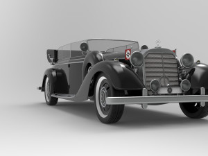 mercedes-benz 770 w150ii 1942 3D Model