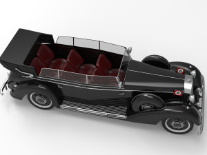 mercedes-benz 770 w150ii 1942 3D Model