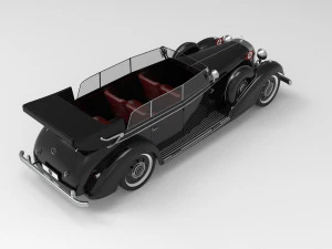 mercedes-benz 770 w150ii 1942 3D Model