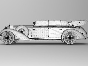 mercedes-benz 770 w150ii 1942 3D Model