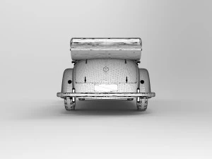 mercedes-benz 770 w150ii 1942 3D Model