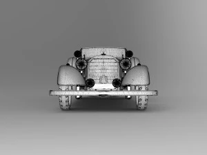 mercedes-benz 770 w150ii 1942 3D Model