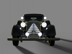 mercedes-benz 770 w150ii 1942 3Dモデル