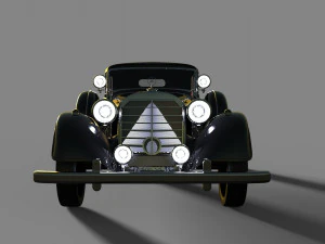 mercedes-benz 770 w150ii 1942 3D Model