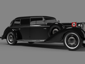 mercedes-benz 770 w150ii 1942 3Dモデル