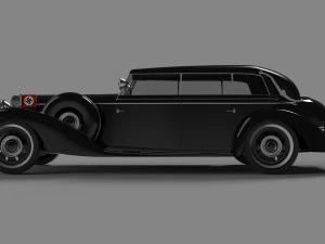 mercedes-benz 770 w150ii 1942 3D Model
