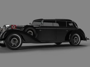 mercedes-benz 770 w150ii 1942 3Dモデル