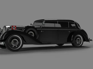 mercedes-benz 770 w150ii 1942 3D Model