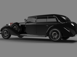 mercedes-benz 770 w150ii 1942 3Dモデル