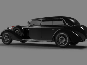 mercedes-benz 770 w150ii 1942 3D Model