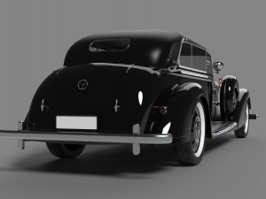 mercedes-benz 770 w150ii 1942 3Dモデル
