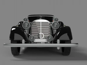 mercedes-benz 770 w150ii 1942 3D Model
