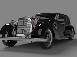 mercedes-benz 770 w150ii 1942 3Dモデル