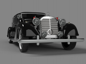 mercedes-benz 770 w150ii 1942 3Dモデル
