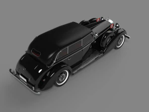 mercedes-benz 770 w150ii 1942 3D Model