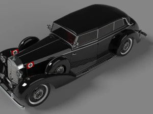 mercedes-benz 770 w150ii 1942 3D Model