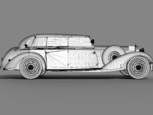 mercedes-benz 770 w150ii 1942 3Dモデル