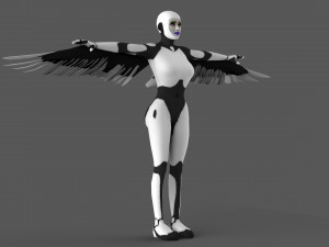 flaying xenia 3D Model
