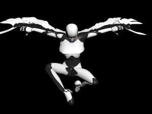 flaying xenia 3D Model